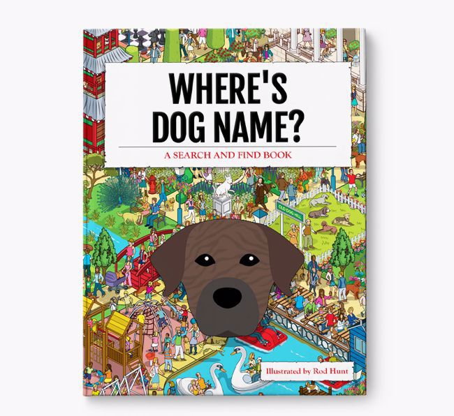 Personalised Where's {dogsName} Book